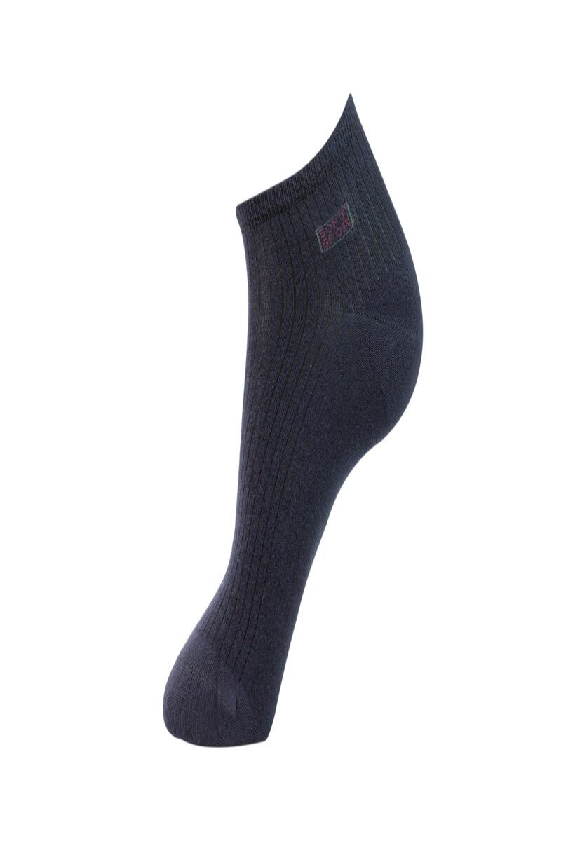 Roff 10502 Erkek Soft Bamboo Patik Çorabı - SİYAH