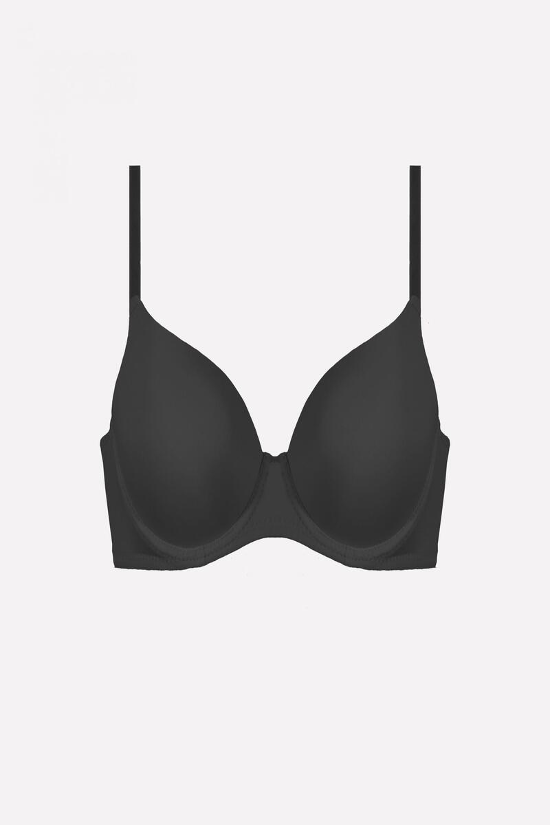 Nurteks 199 Kadın Destekli Push-up Sütyen - SİYAH