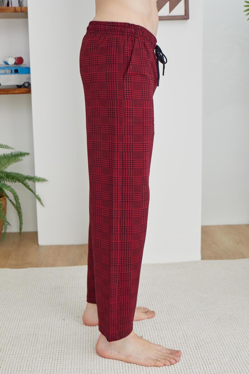 Kly 203 Erkek Tek Pantolon - BORDO