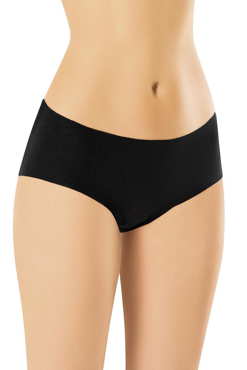 Modinn 6050 Kadın Lazer Kesim Bato Slip Külot Pamuklu - SİYAH