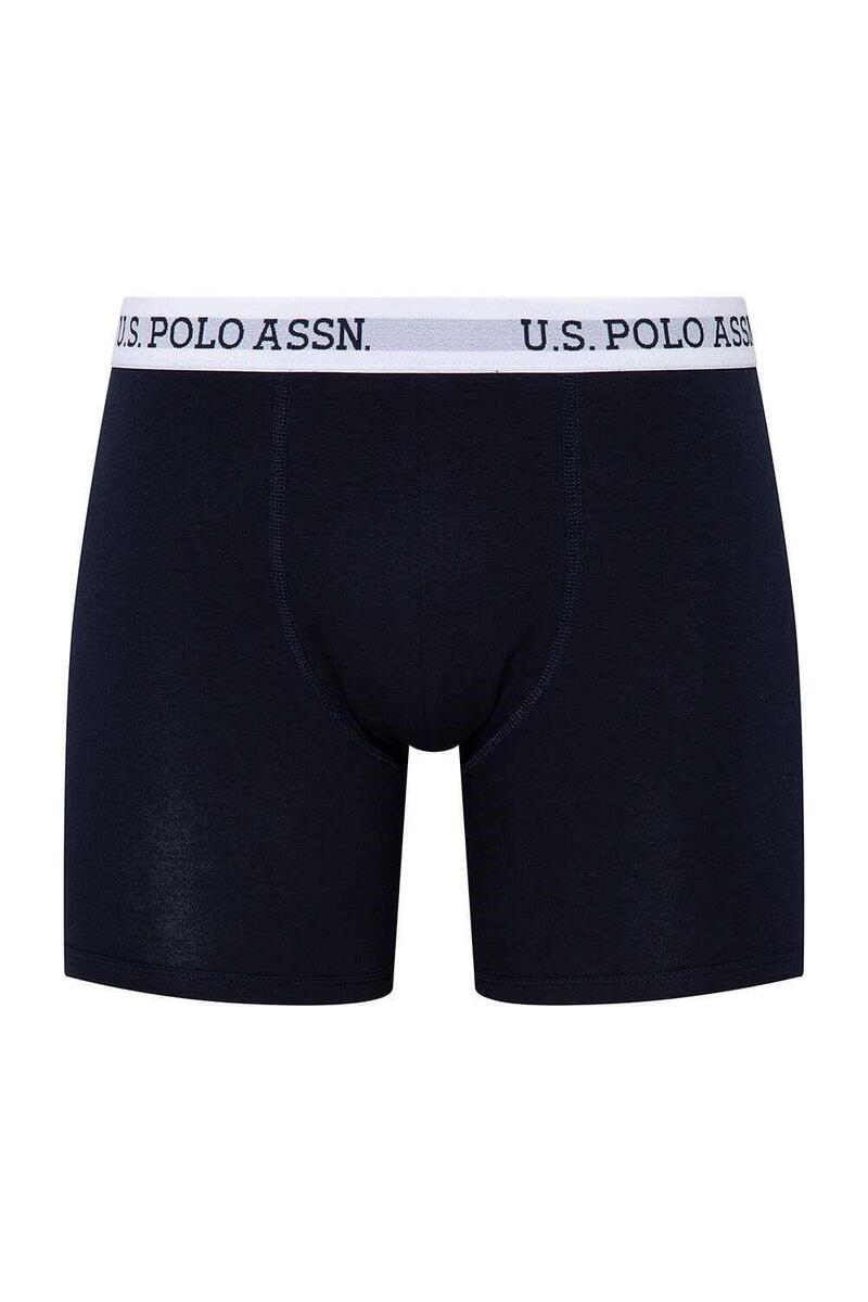 U.S. Polo Assn. 80453 Erkek Tekli Uzun Paçalı Boxer - LACİVERT