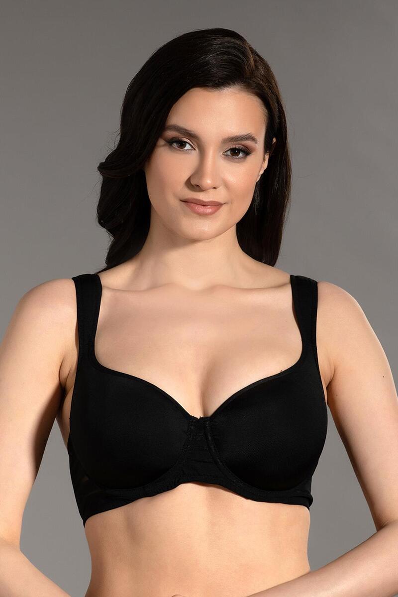 New Bra 8050 Kadın Desteksiz Sütyen - SİYAH