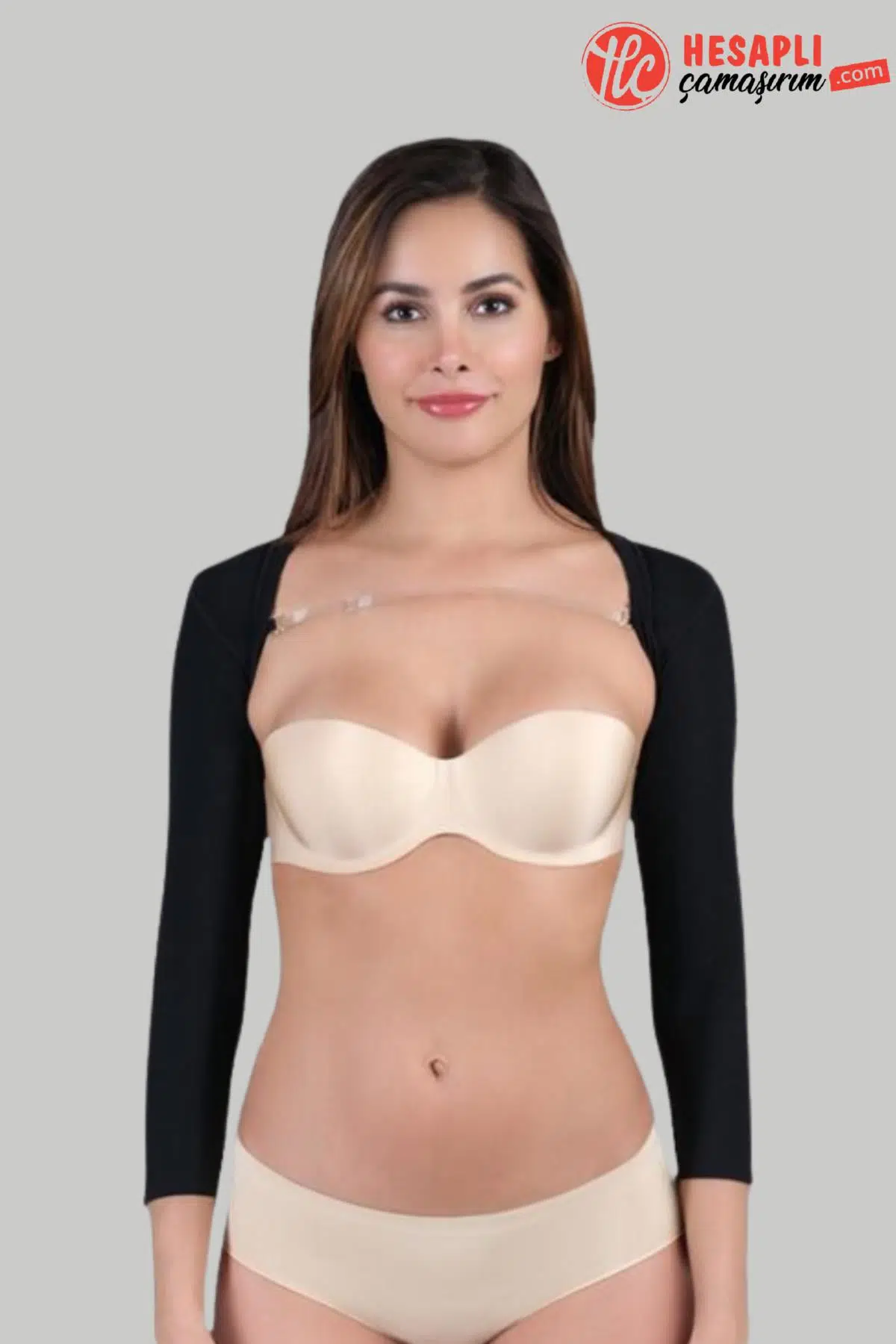 Gd Goldoremi 820 Liposuction Ameliyat Sonrası Kol Korsesi - SİYAH