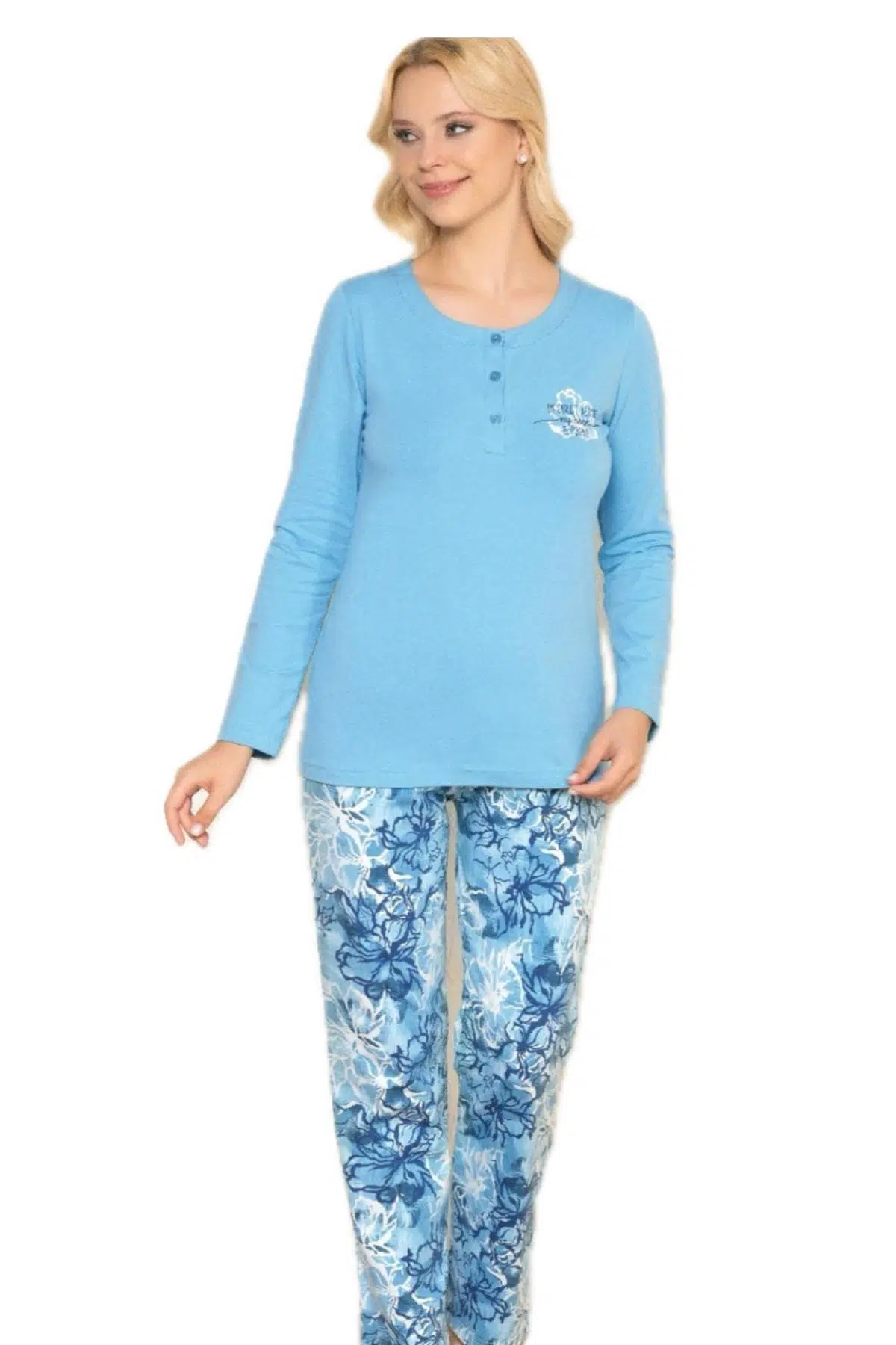 Alperi 79-60 Kadın Uzun Kol Pijama Takım