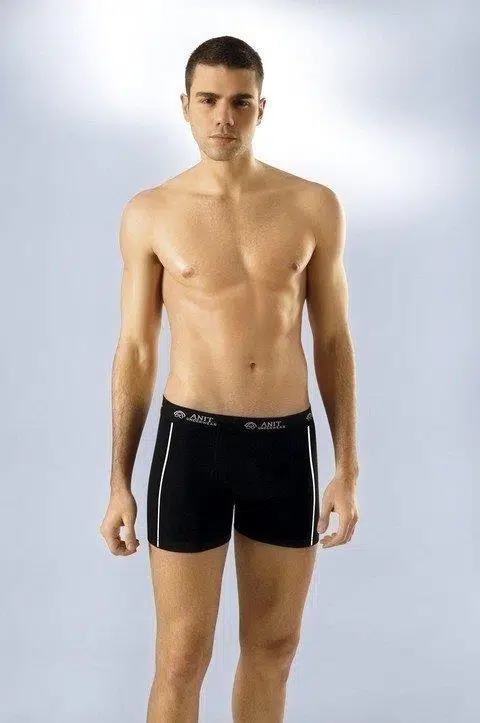 Anıt 1120 Erkek Likralı Pamuklu Şeritli Boxer
