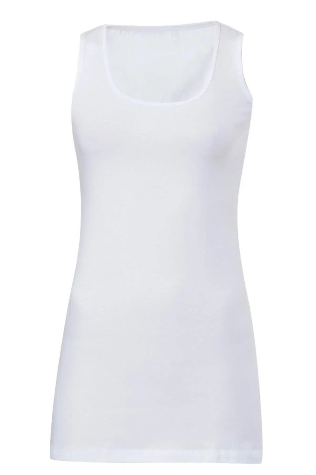 Anıt 2949 Kadın Likralı Uzun Atlet - BEYAZ