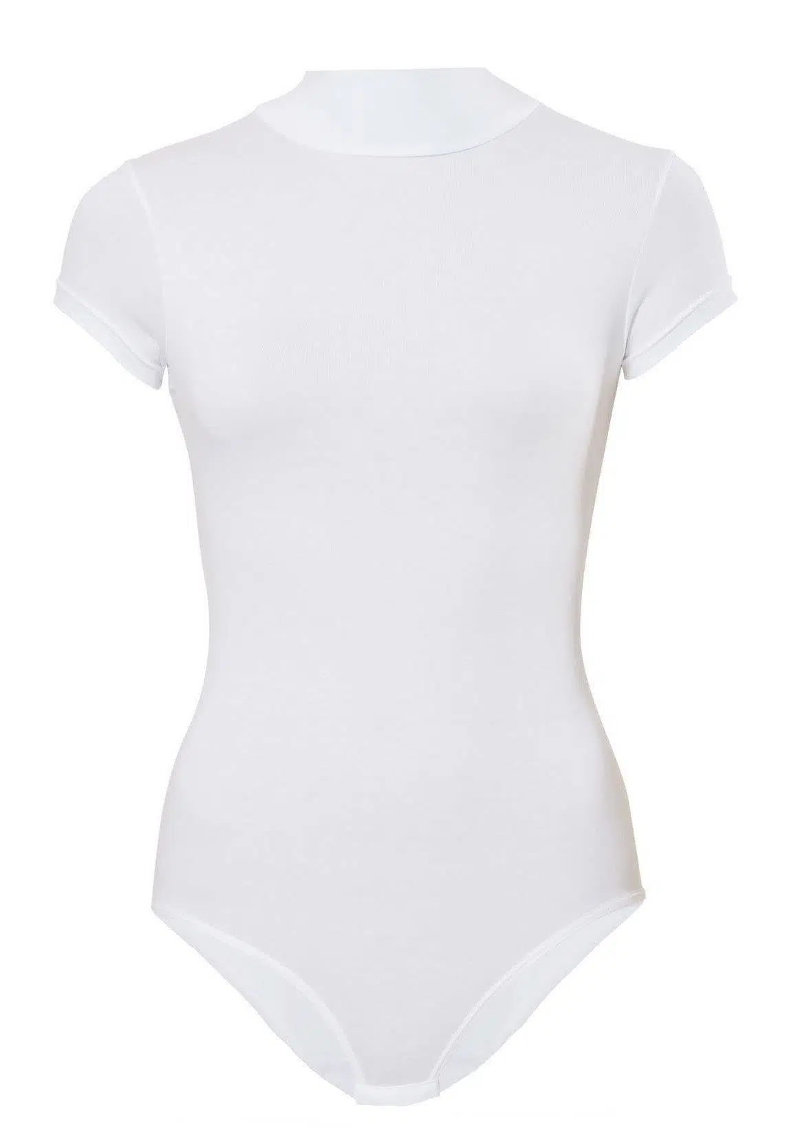 Anıt 4056 Balıkçı Yaka Kısa Kol Atlet - BEYAZ