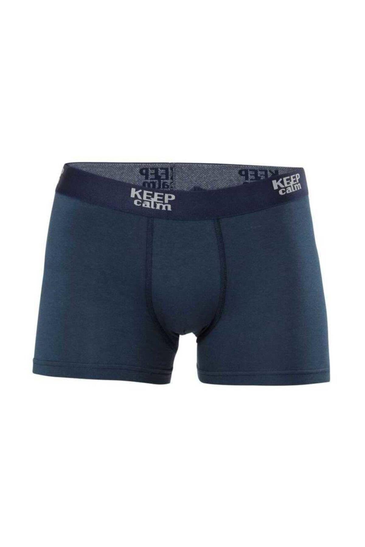 Anıt Erkek 1 Adet Modal Rahat Boxer - LACİVERT