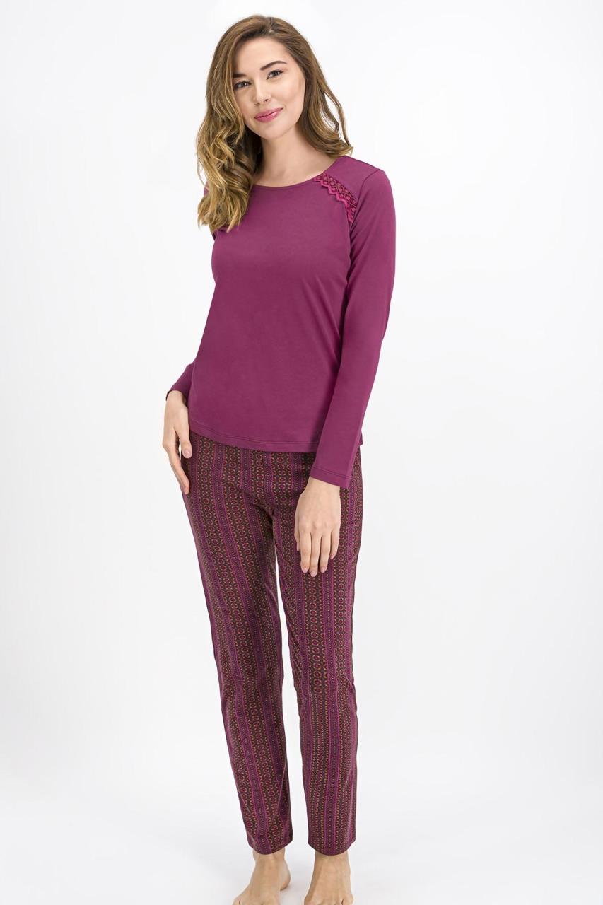 Arnetta 917 Ethnic Kadın Pijama Takımı - MÜRDÜM