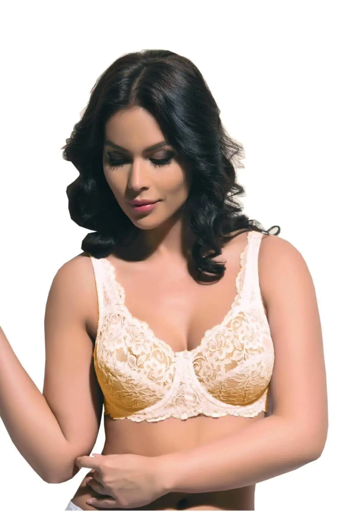 Bella Donna 2045 Minimiser Dantelli Toparlayıcı Sütyen - TEN