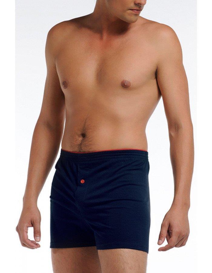 Çift Kaplan 805 Erkek Penye Boxer - LACİVERT