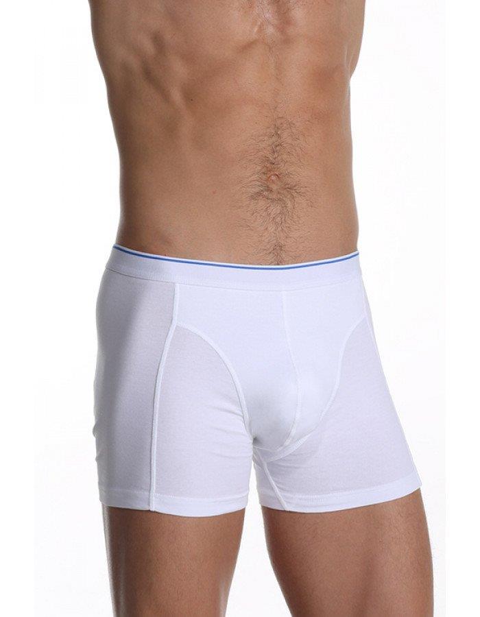 Çift Kaplan 889 Erkek Elastanlı Boxer - BEYAZ