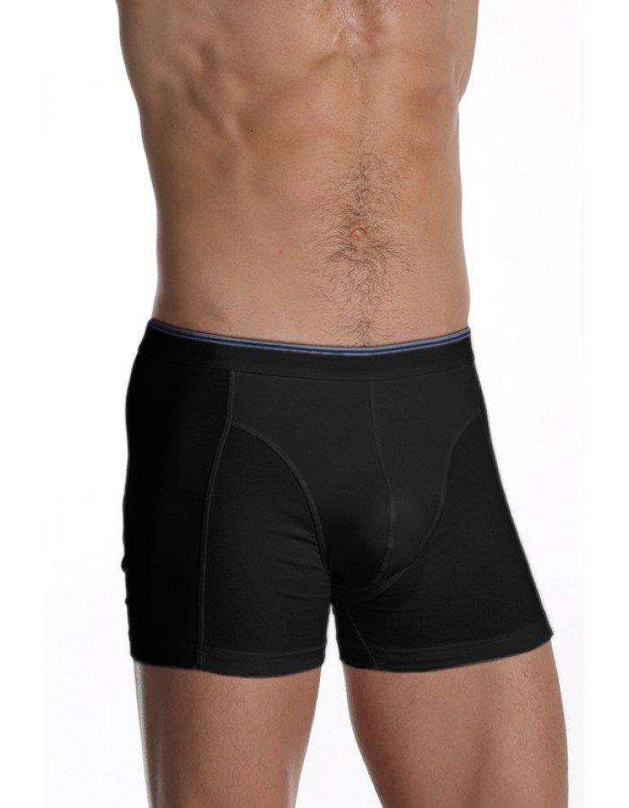 Çift Kaplan 889 Erkek Elastanlı Boxer - SİYAH