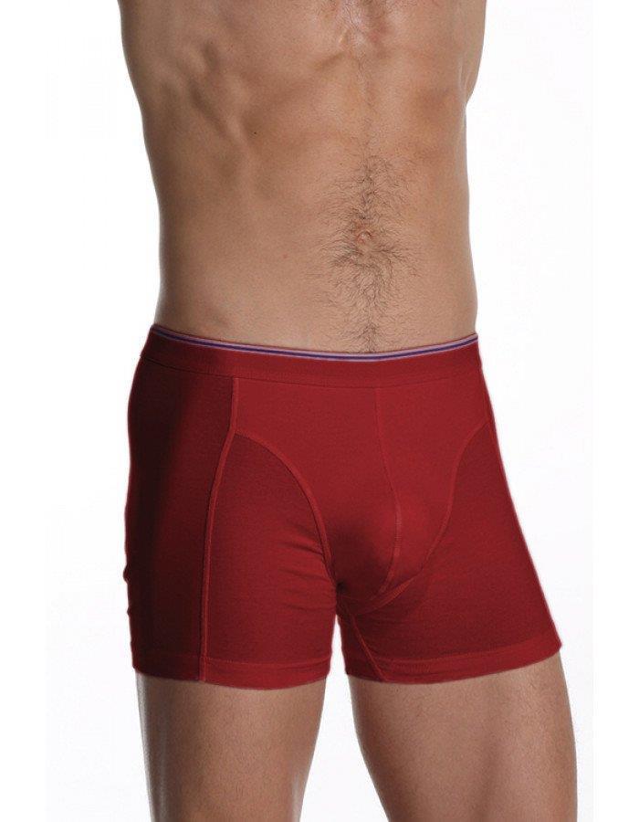 Çift Kaplan 889 Erkek Elastanlı Boxer - KIRMIZI