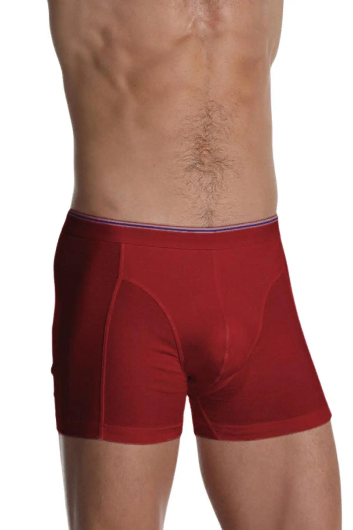 Çift Kaplan 889 Erkek Elastanlı Boxer - KIRMIZI