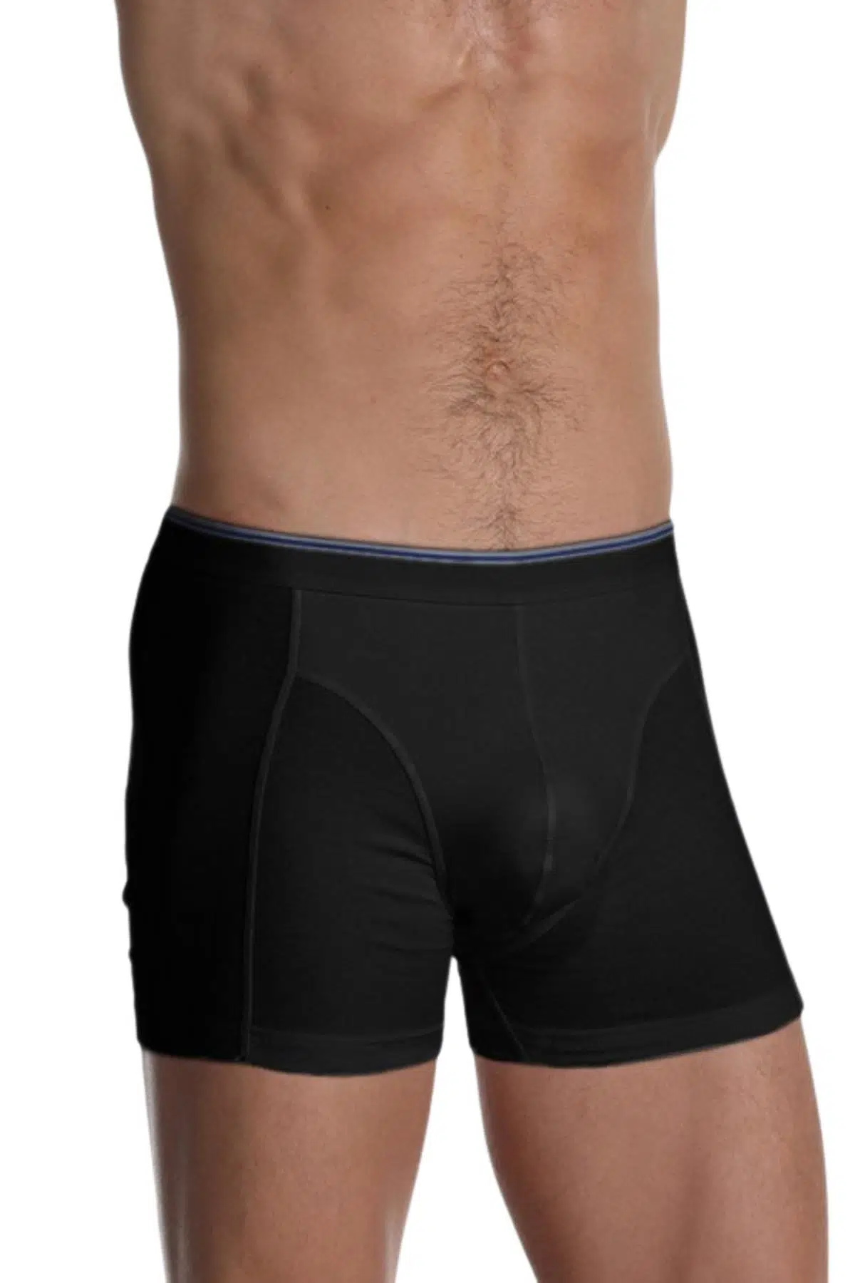 Çift Kaplan 889 Erkek Elastanlı Boxer - SİYAH