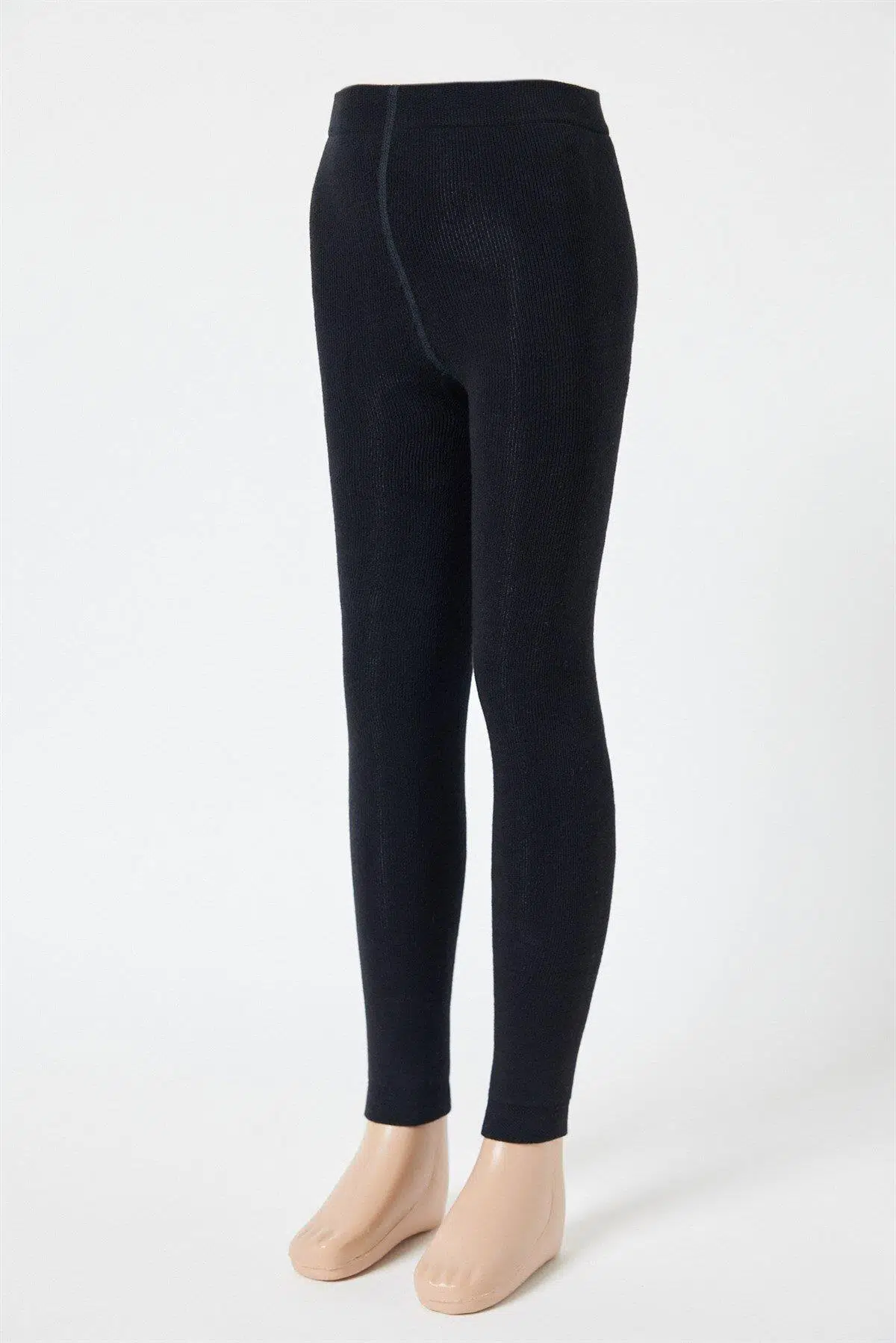 Diba 261 Kadın Havlu Tayt - SİYAH