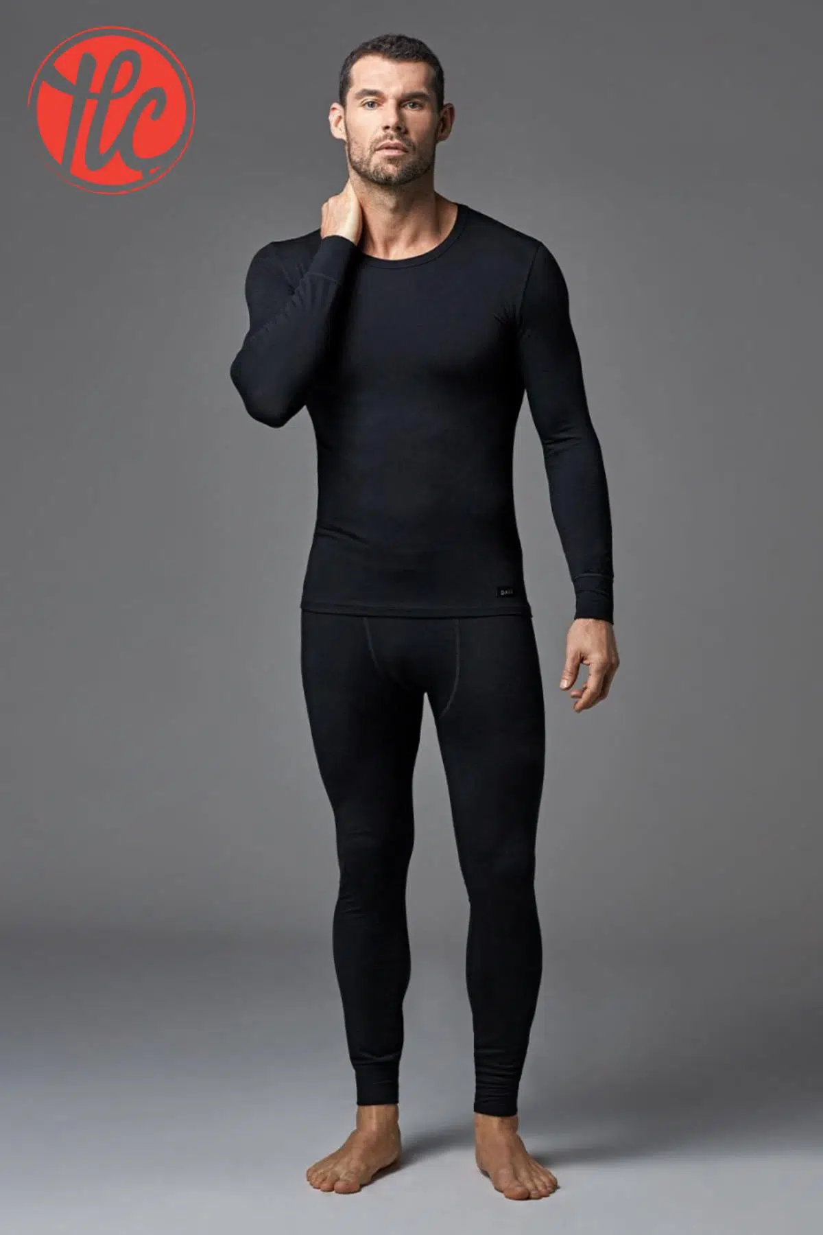 Eros 1452 Sıfır Yaka Uzun Kol Termal İçlik Tek Üst - SİYAH