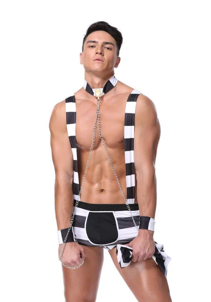 For Dreams 9008 Erkek Erotik Takım - SİYAH