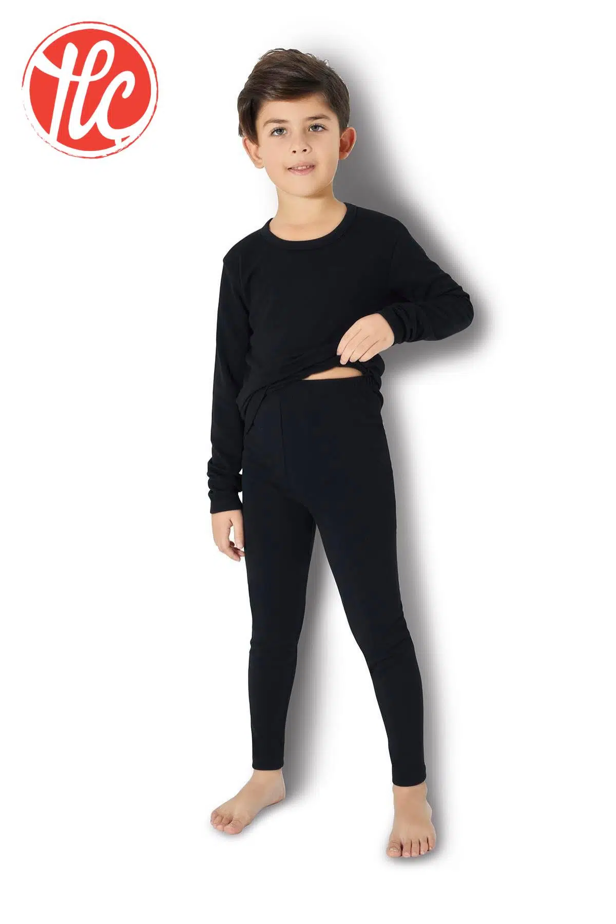 Goldoremi 2005 Çocuk Uzun Kollu Sıcak Tutan Body Üst Içlik - SİYAH