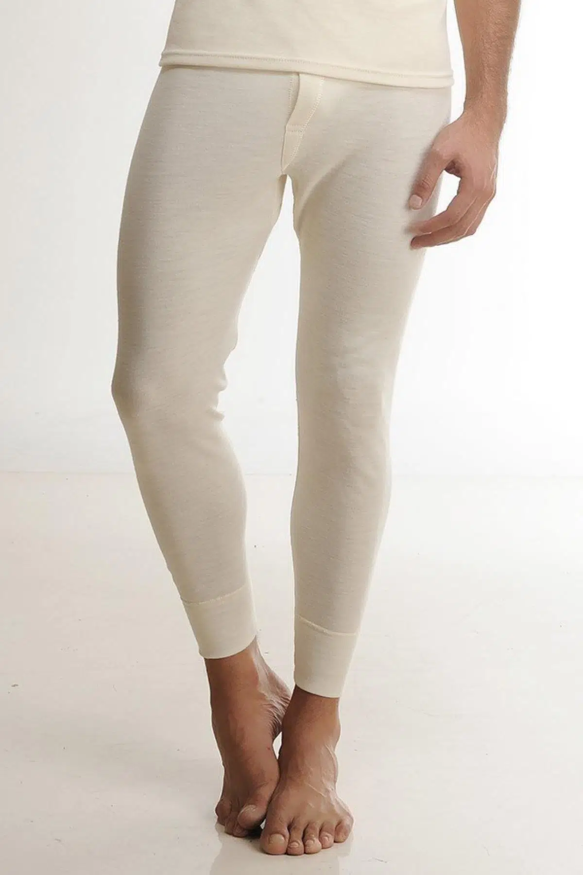 Hasyün 00912 Yün Erkek Uzun İçlik Don - SARI