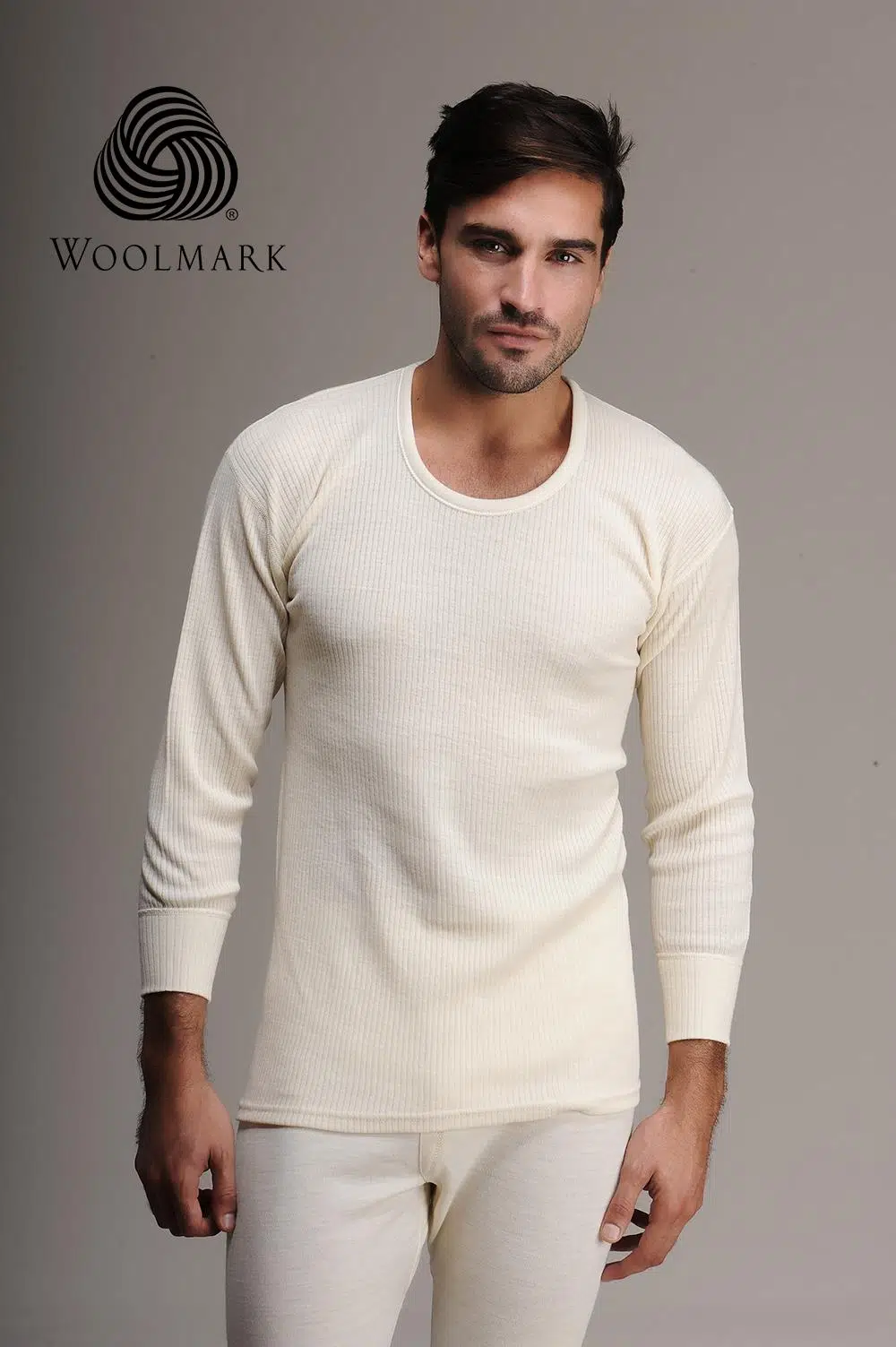 Hasyün 1002 Erkek %100 Yün Uzun Kollu - SARI