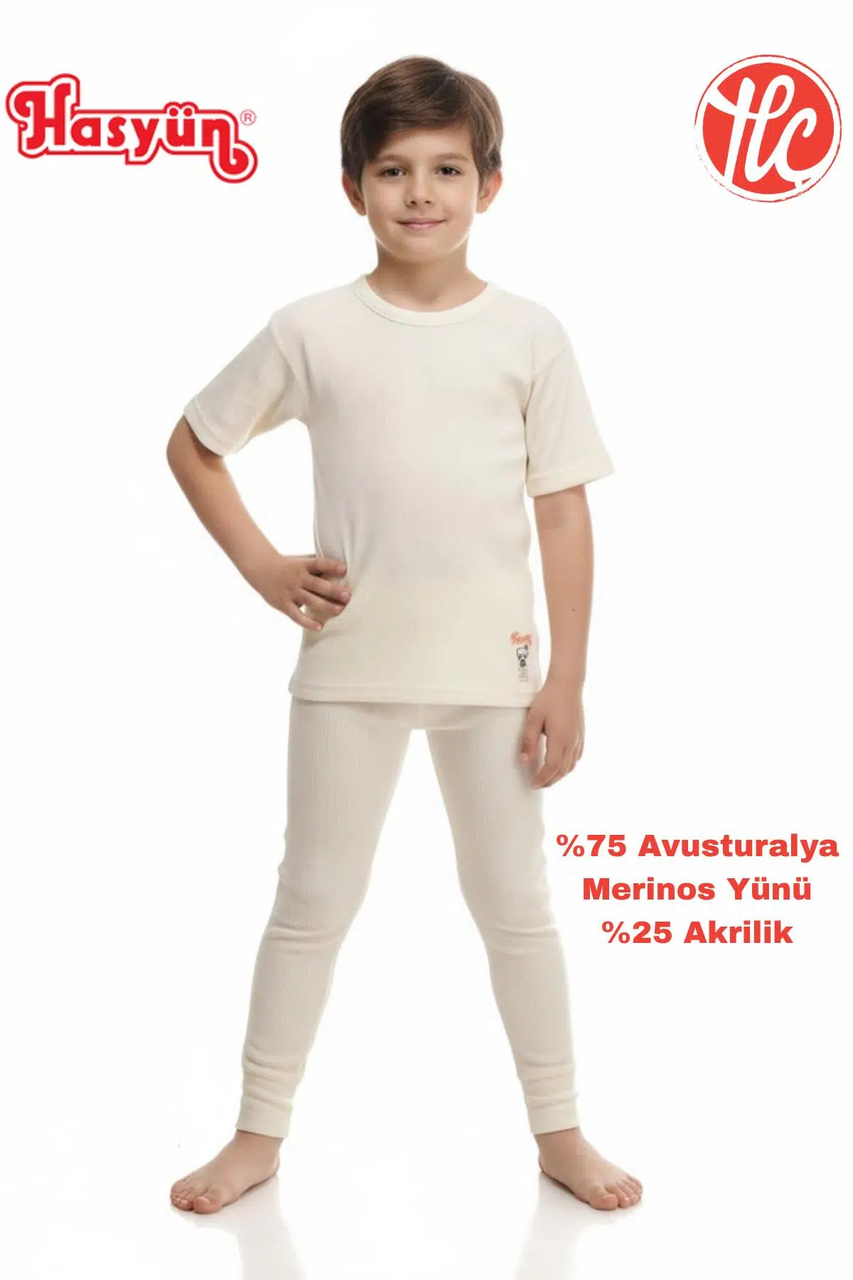 Hasyün Çocuk Uzun Yün Don