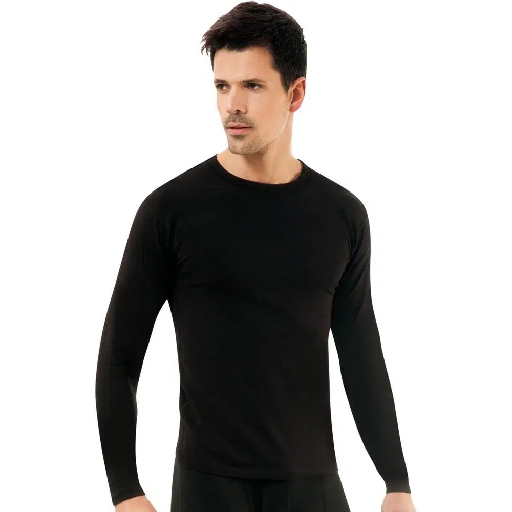 HCF 9005 Erkek Uzun Kol Termal - SİYAH