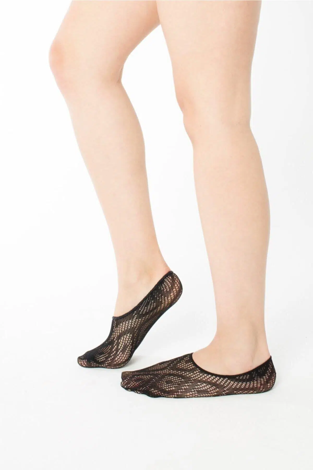 İtaliana 9147 Kadın Baklava Suba Çorap - SİYAH