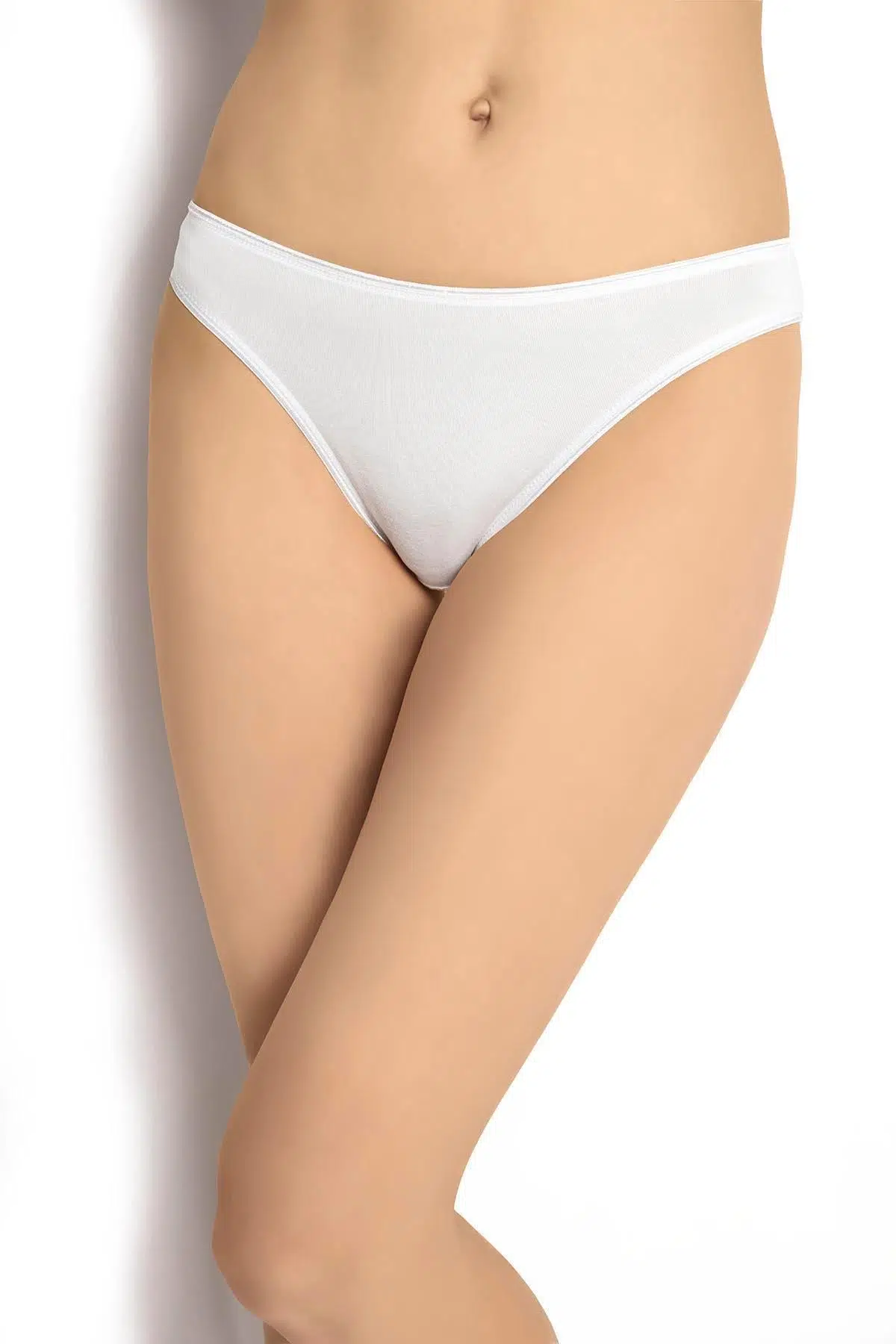 Jiber 622 Kadın Modal Bikini Külot 1 Adet - BEYAZ