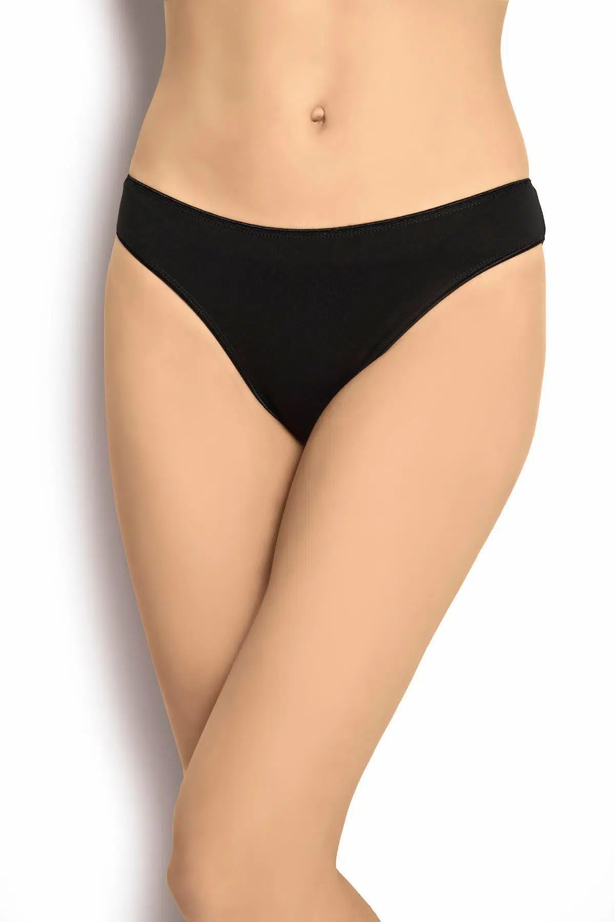 Jiber 622 Kadın Modal Bikini Külot 1 Adet - SİYAH