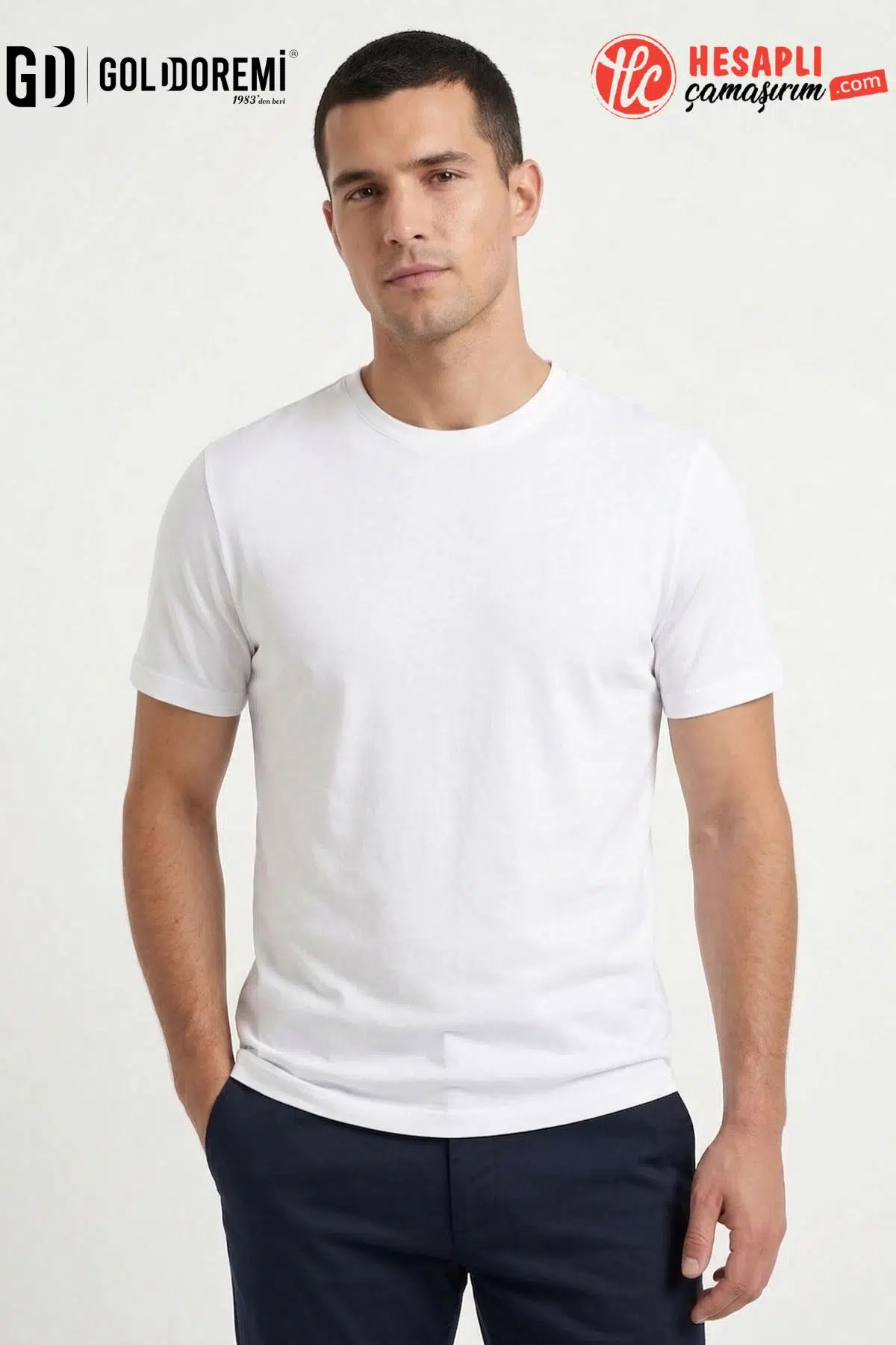 Jiber Erkek Premium Bambu Terletmeyen Hafif Kumaş T-Shirt