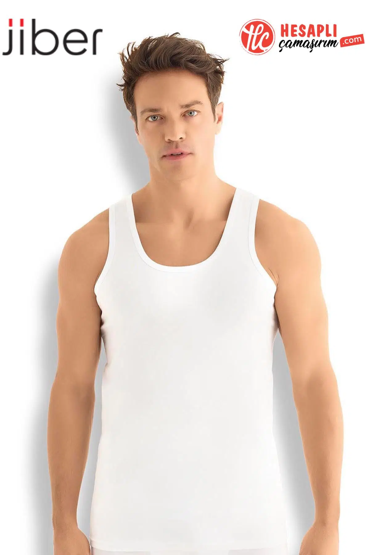 Jiber Erkek Ter Emen Rahat %100 Pamuklu Askılı Atlet 1 Adet