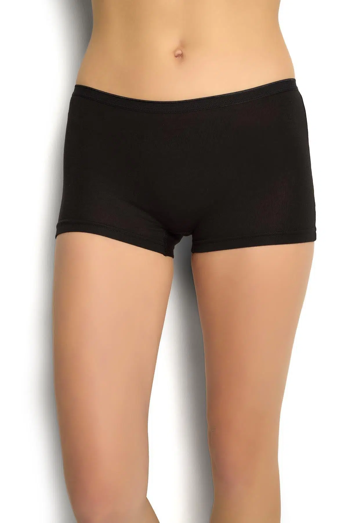 Jiber Kadın İz Yapmayan Lastikli Modal Pamuklu Rahat Boxer