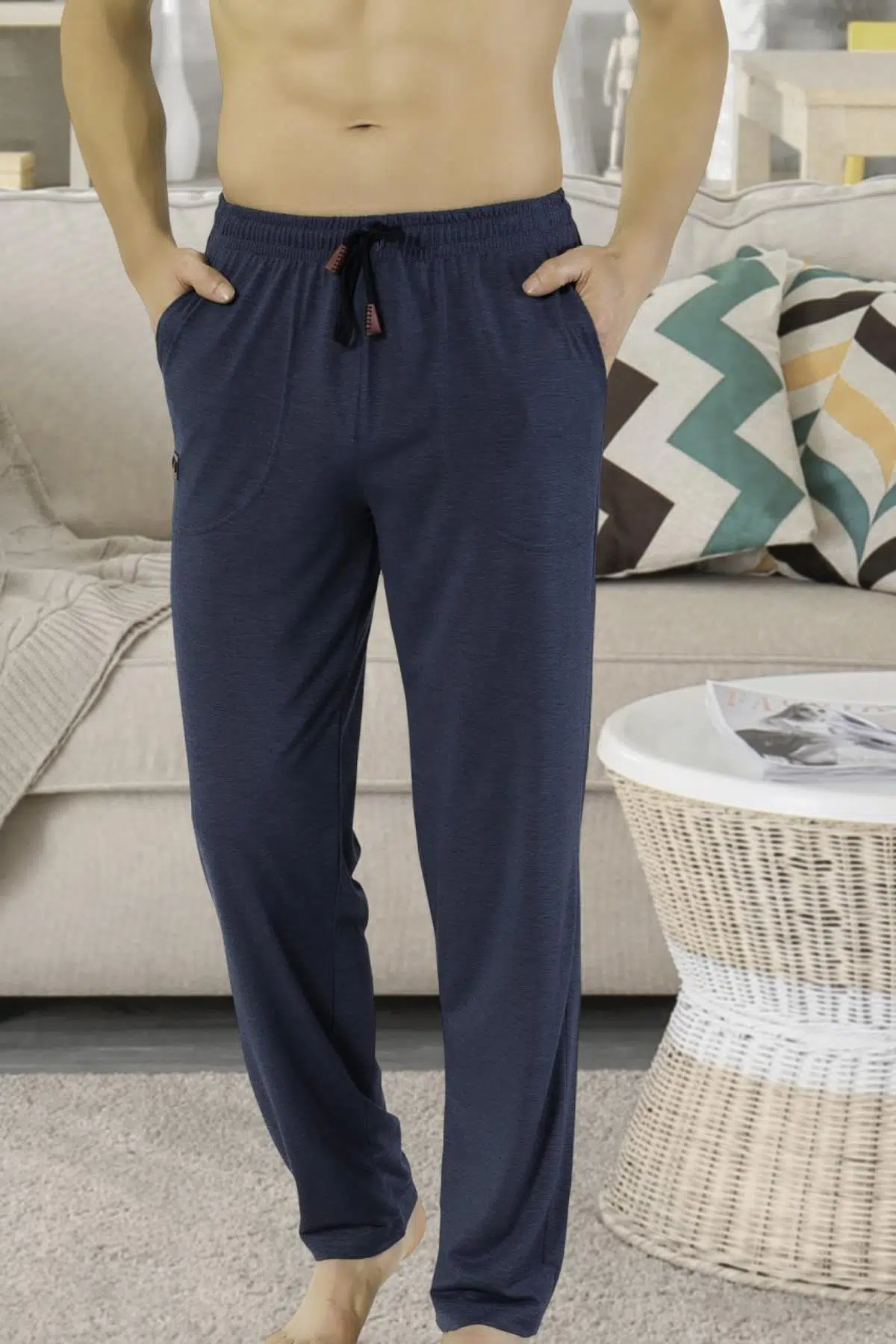 Kly 114 Birdebir Tek Pantolon - LACİVERT