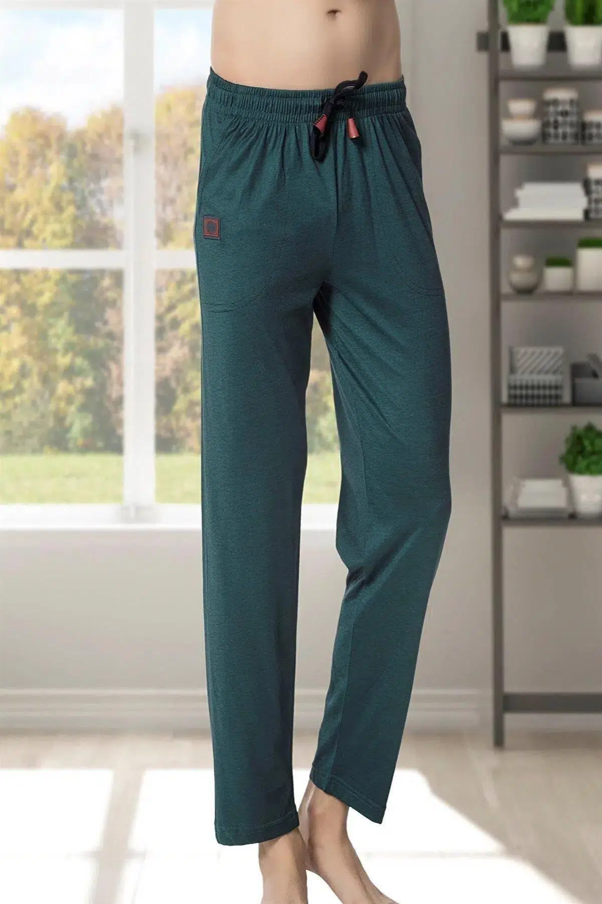 Kly 114 Birdebir Tek Pantolon - YEŞİL