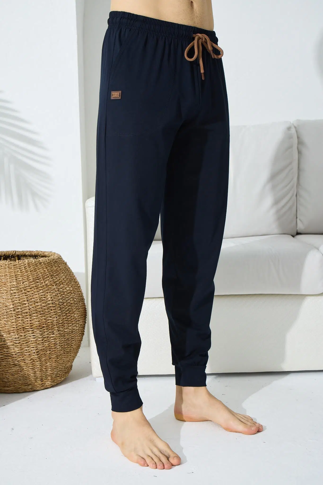 Kly 120R Manşetli Tek Pantolon - LACİVERT