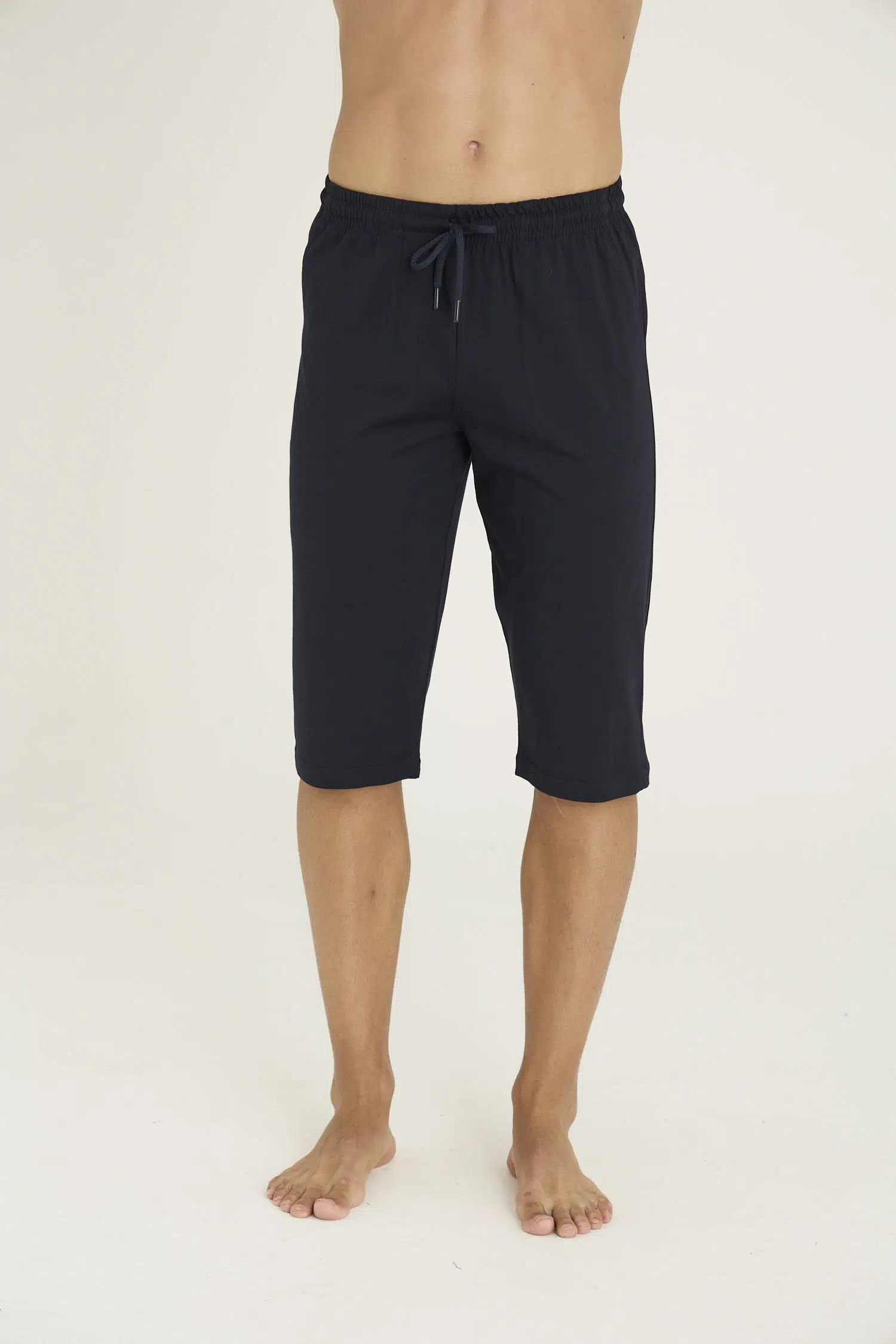 Kly 121 Erkek %100 Pamuklu İnce Tek Kapri - LACİVERT