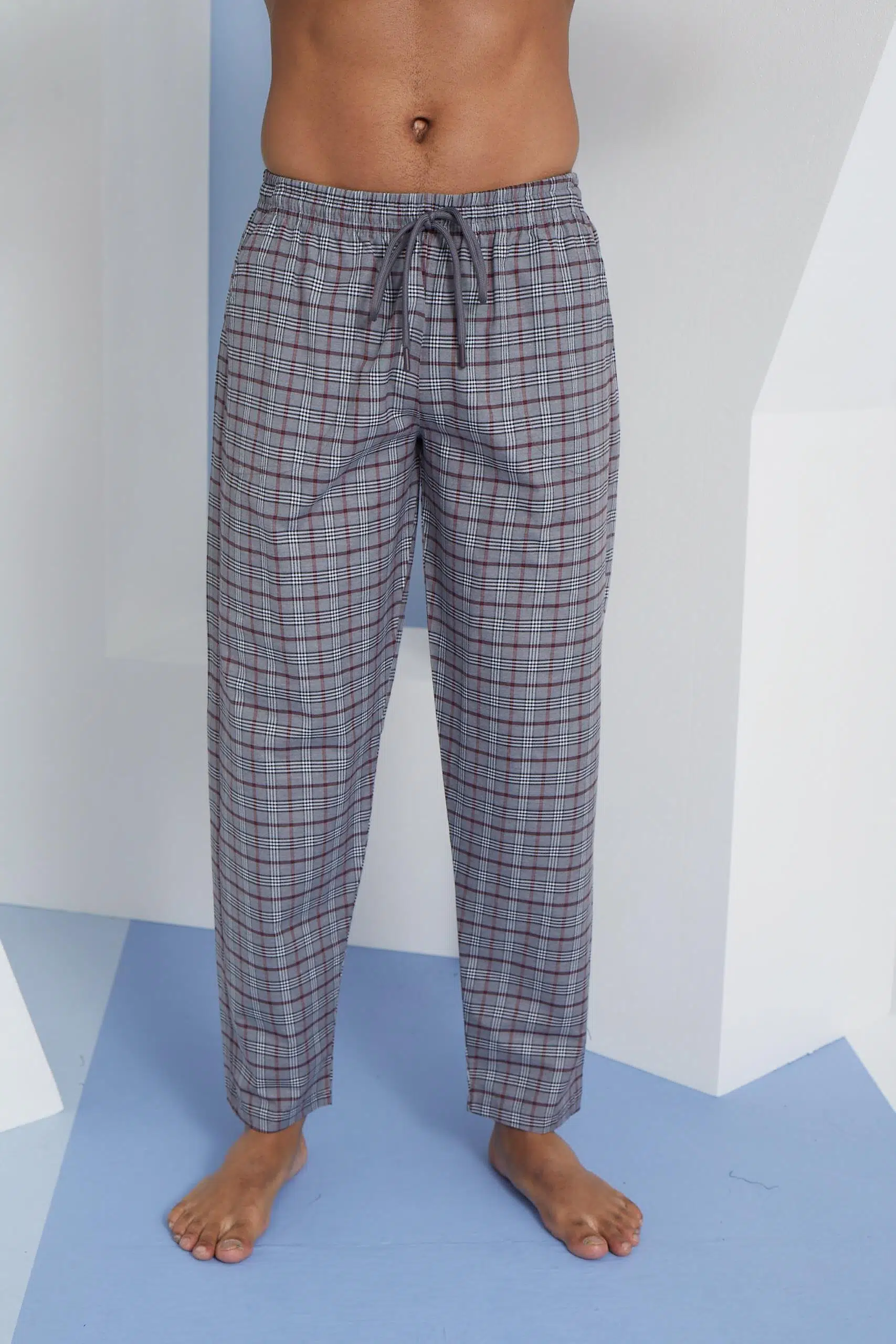 KLY 198 Erkek Poplin Kumaş Tek Alt - ANTRASİT