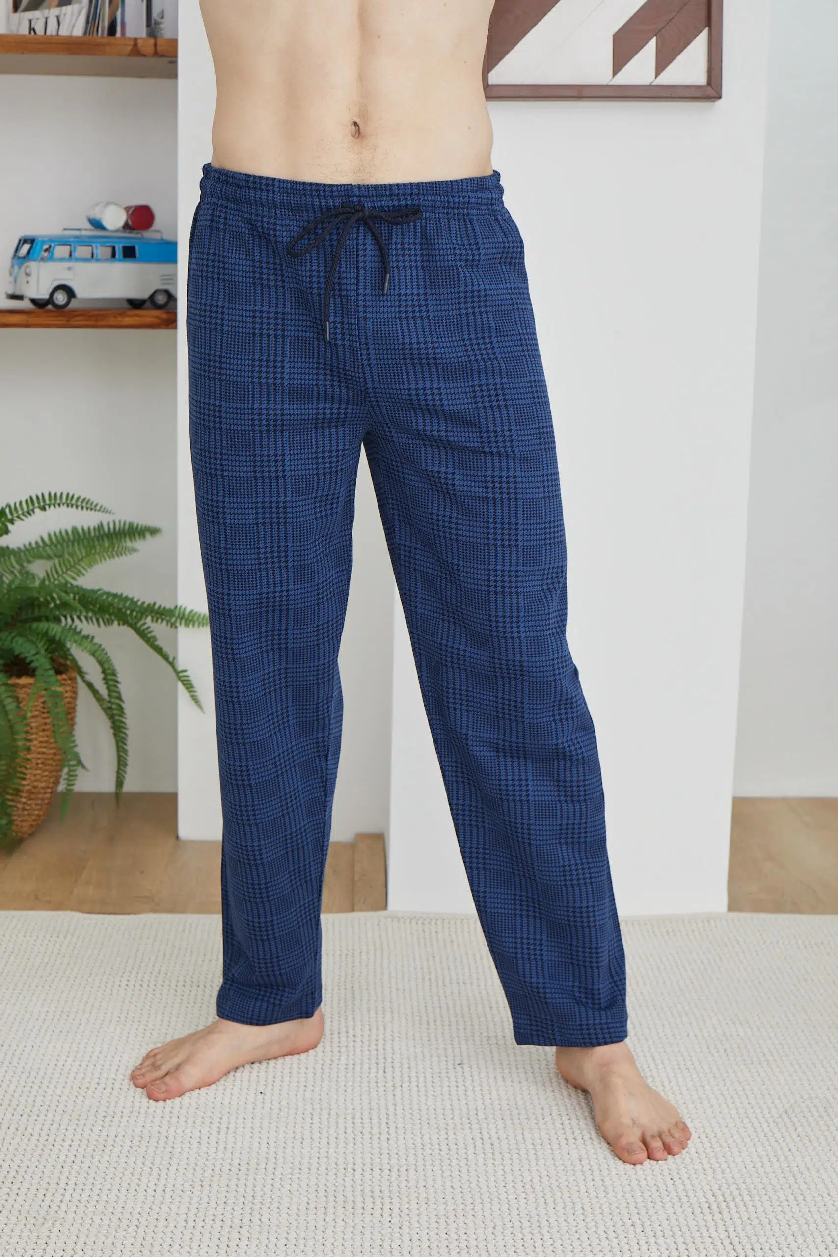 Kly 203 Erkek Tek Pantolon - İNDİGO