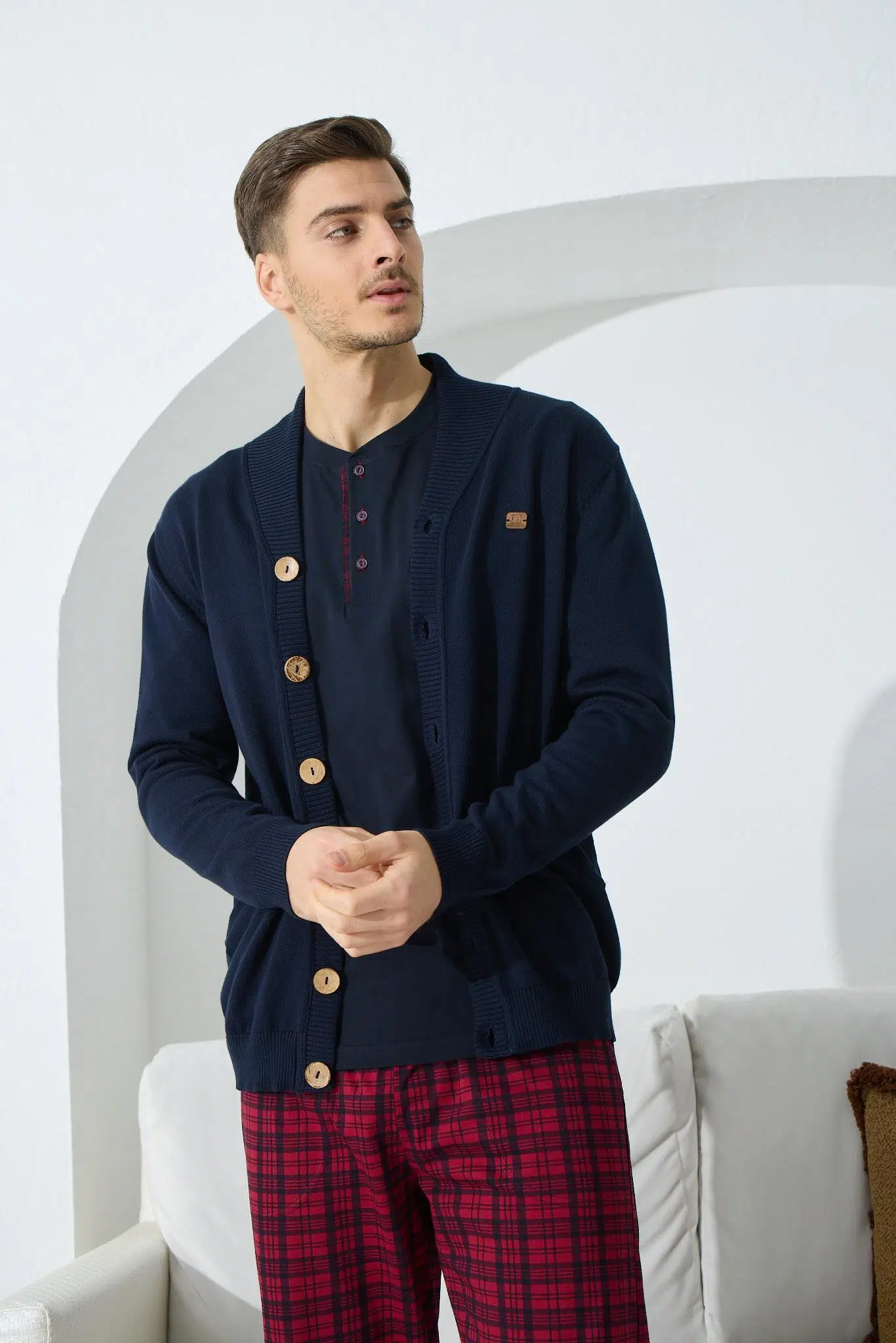 Kly 5042 Erkek 5'li Çeyiz Seti - LACİVERT