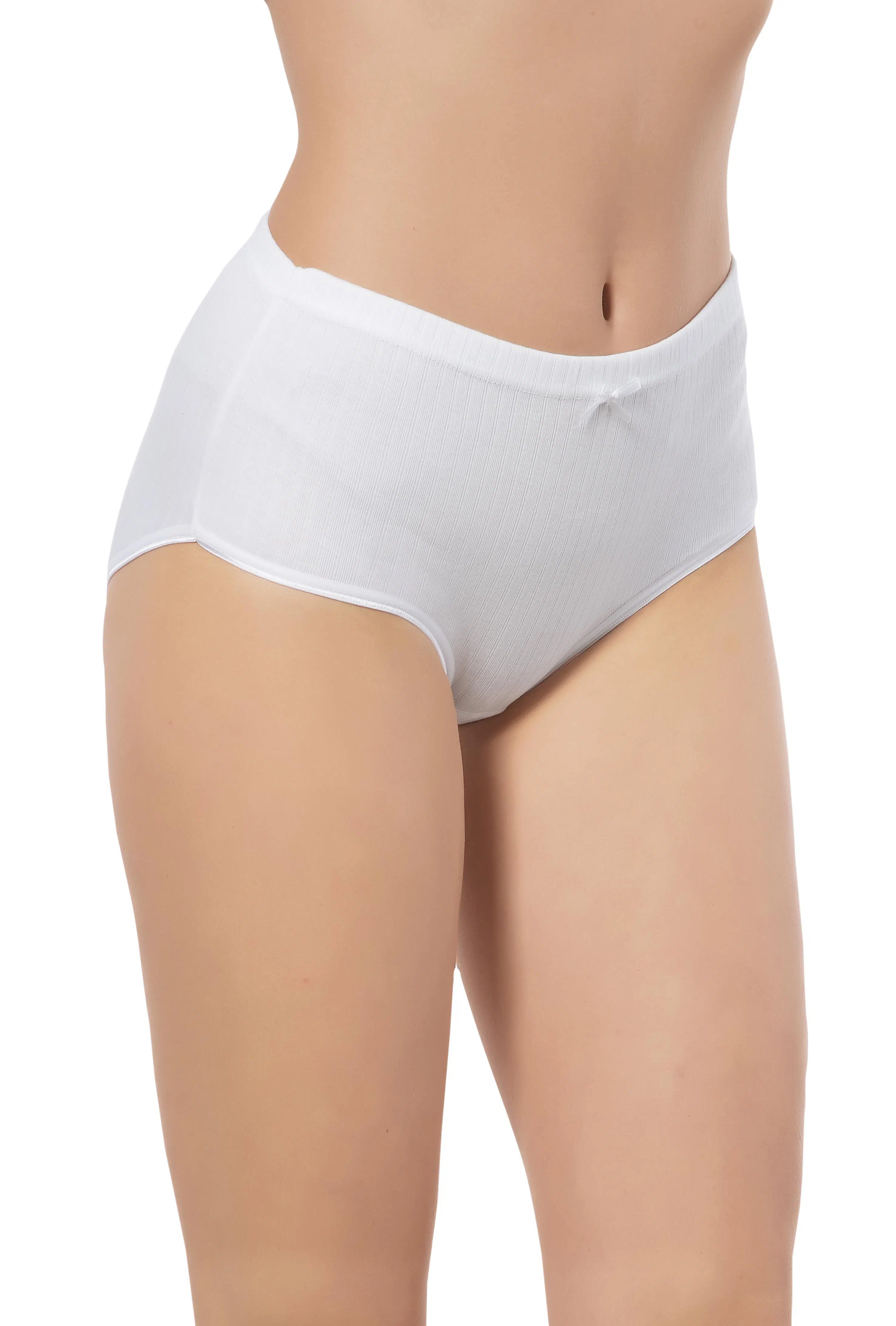 Lüx Drm 105 Kadın Pamuklu Ribana Bato Külot - SİYAH