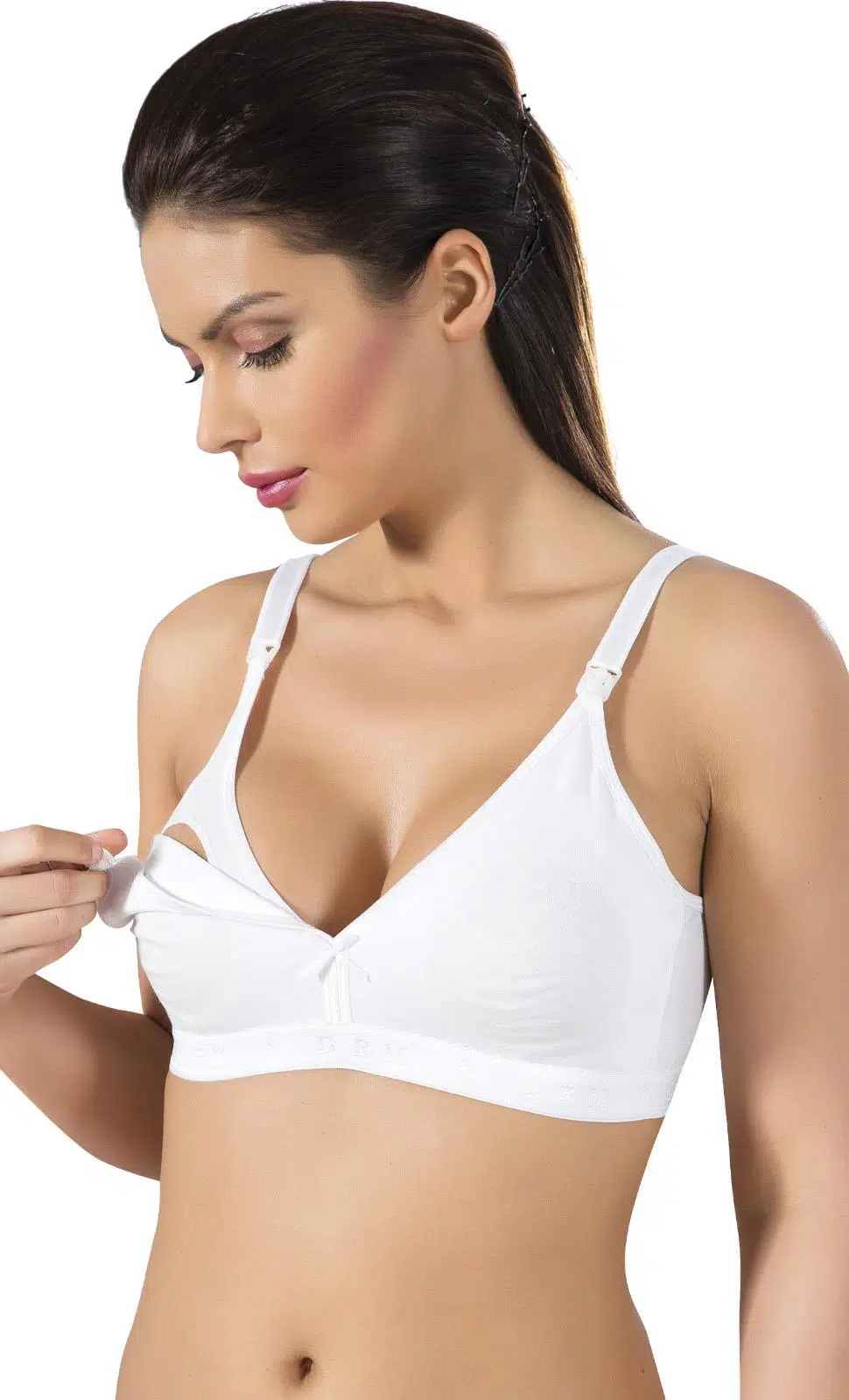 Lüx Drm 1117 Kadın Emzirme Sütyeni - BEYAZ