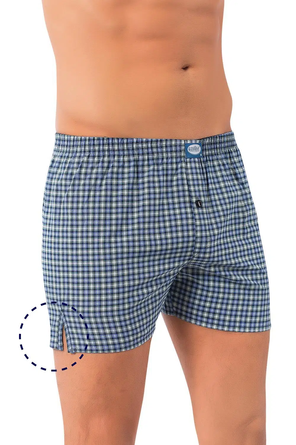 Lüx Drm 314 Erkek Havlu Bel Cotton Boxer - DESENLİ