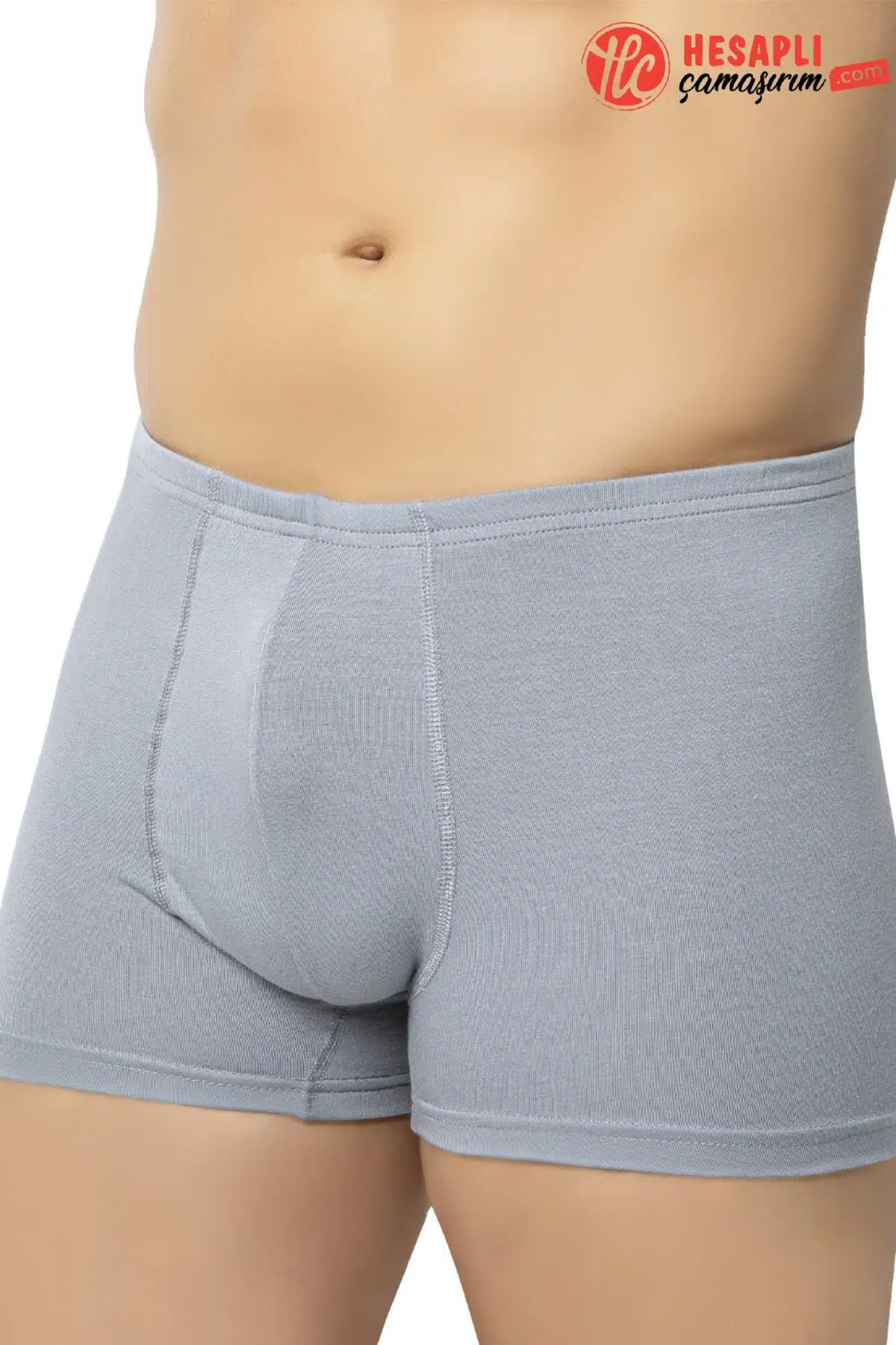 Lüx Drm 3910 Süper Rahat Likralı Bambu Erkek Boxer - GRİ