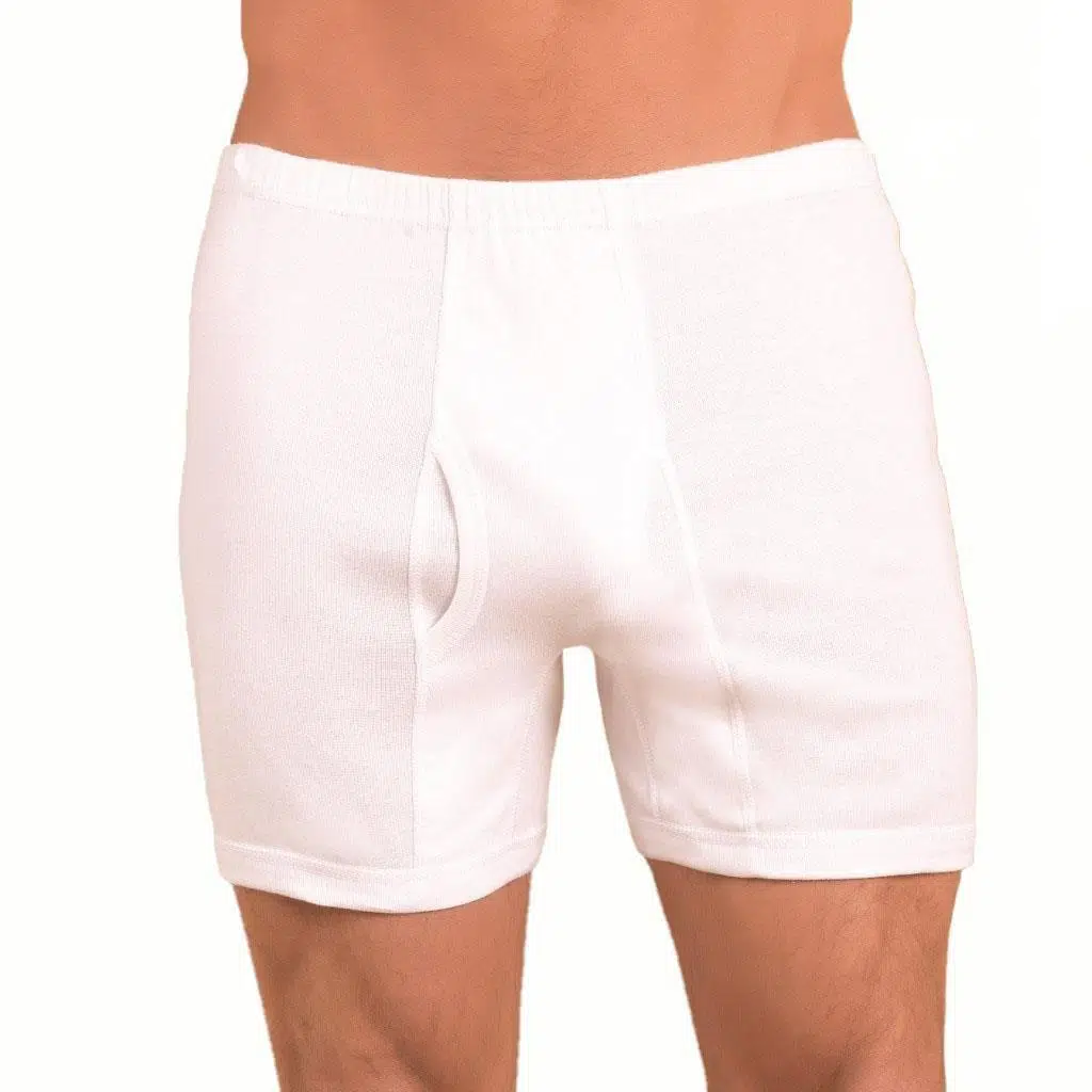 Lüx Drm 6021 Erkek Penye Arjantin Paçalı Külot - BEYAZ