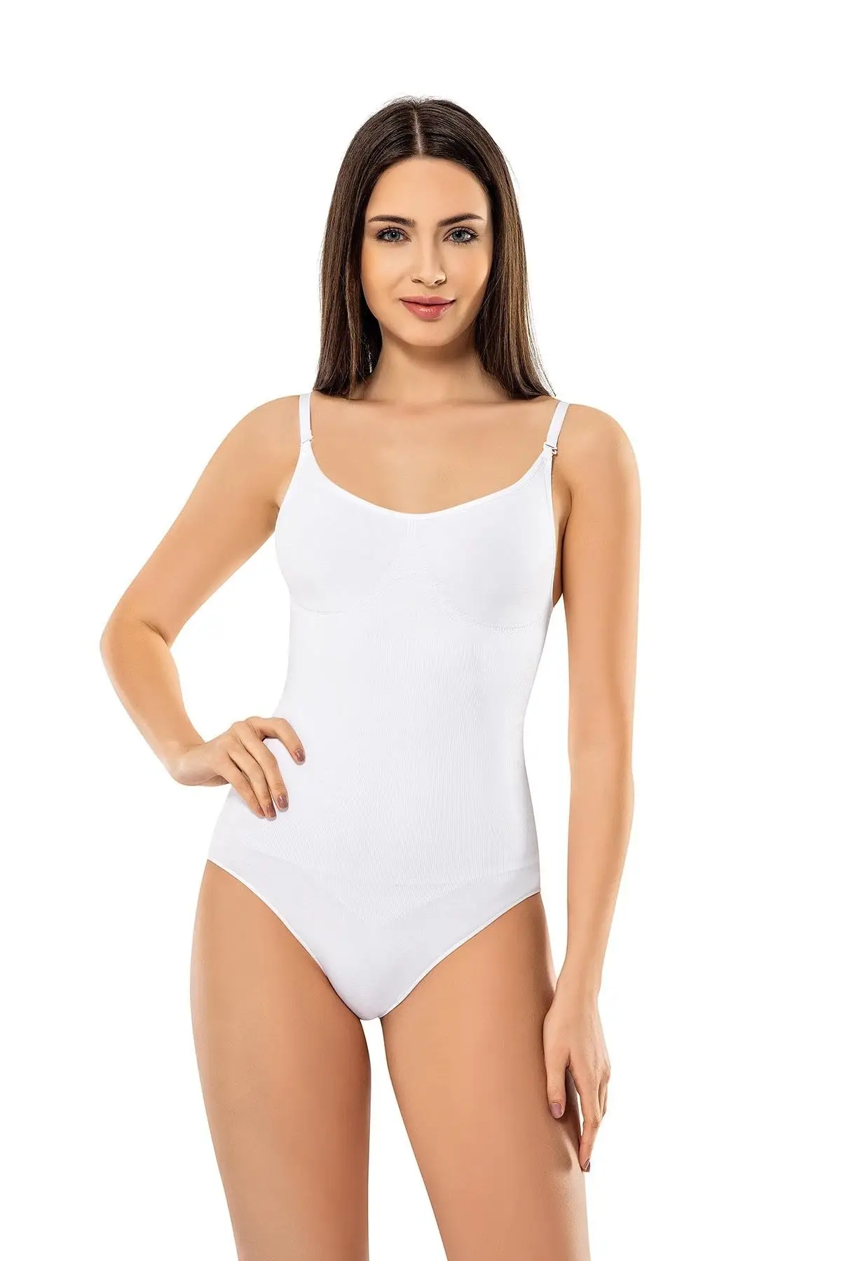 Gd Goldoremi 1135 Kadın Ayarlanabilir Askı Çıtçıtlı Body Atlet Korse