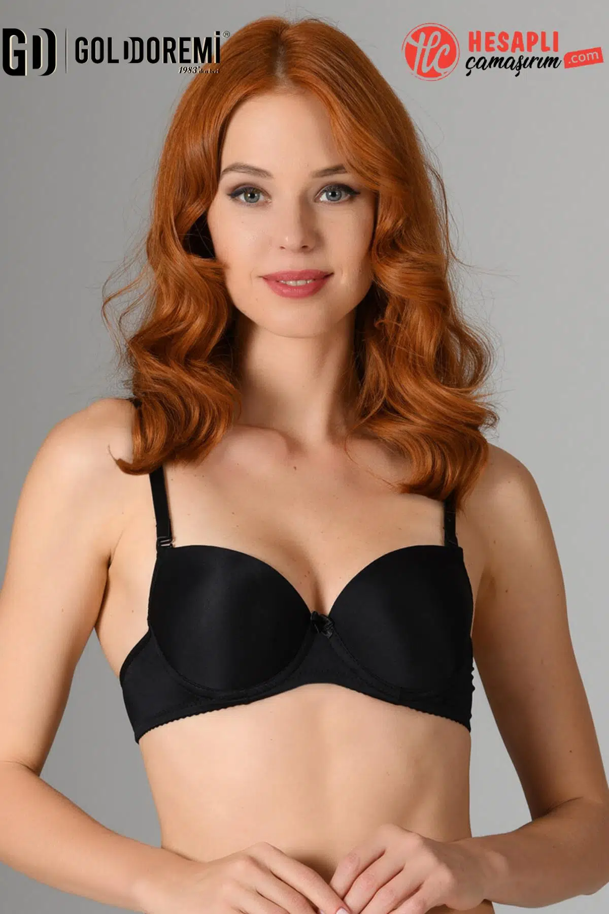 NBB Premium Kadın Hafif Destekli Kaplı Balenli Askıları Çıkarılabilen Rahat Kutulu Tek Sütyen - SİYAH