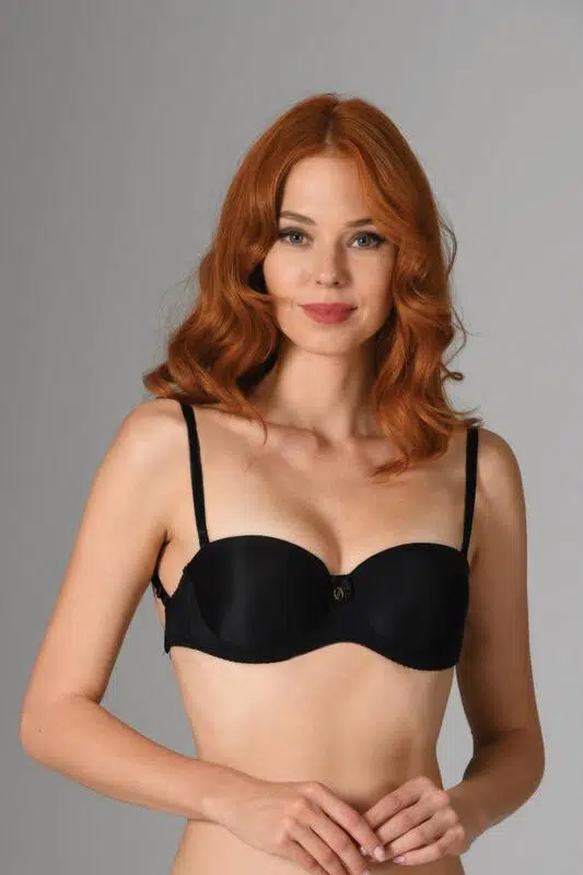 Nbb Sırtı Şeffaf Balenli Destekli Sütyen - BEYAZ