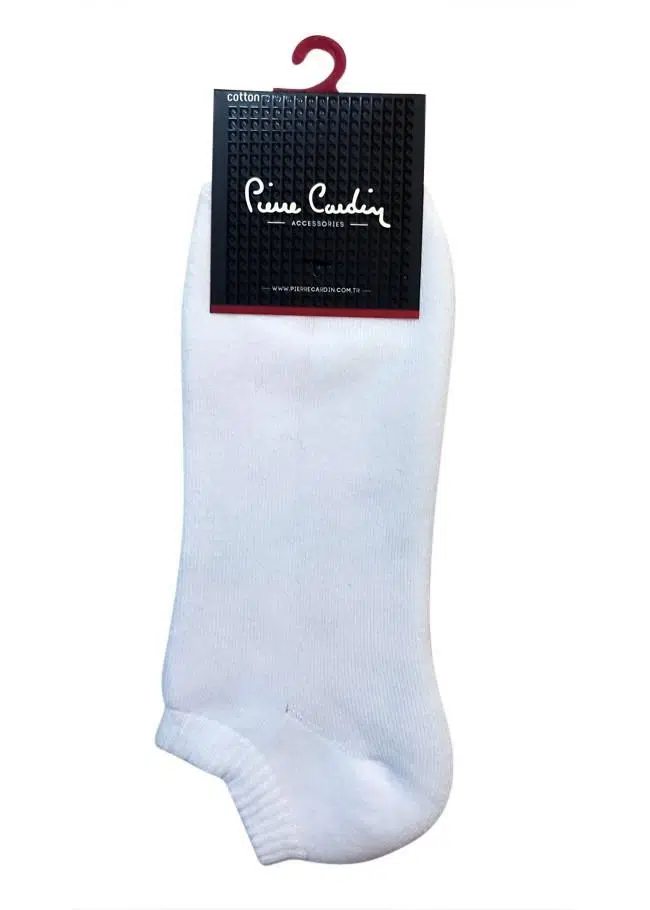 Pierre Cardin 2090 Termal Havlu Patik Erkek Çorap - BEYAZ